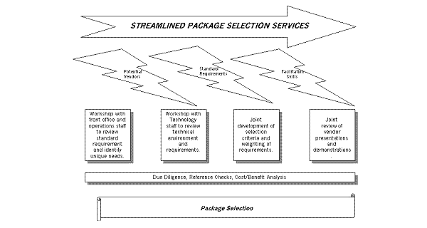 Chart Showing Package Selection Paradigm